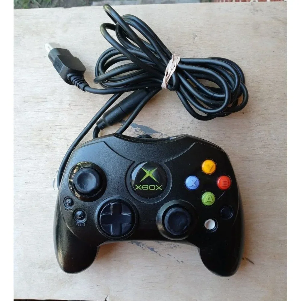 Original XBox Controller Black Model  no. X08-69873